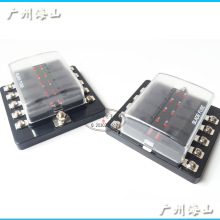 �ݽz�Ӿ�һ�M10�����UƬ�� ����ʾ��LED��ʾ�� BLADE FUSE 10·