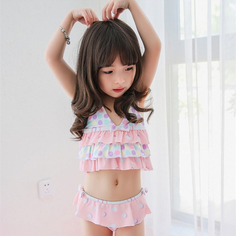 Girls' one-piece swimsuit directly supplied from the source brand