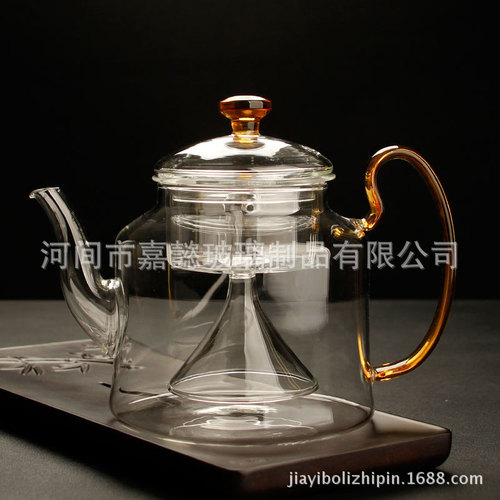 Thickened glass teapot heat-resistant tea brewing teapot boiling teapot large capacity steam teapot factory direct sale wholesale household use