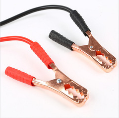 500A battery starting jumper wire car battery terminal connector car power supply connection jumper wire clamps