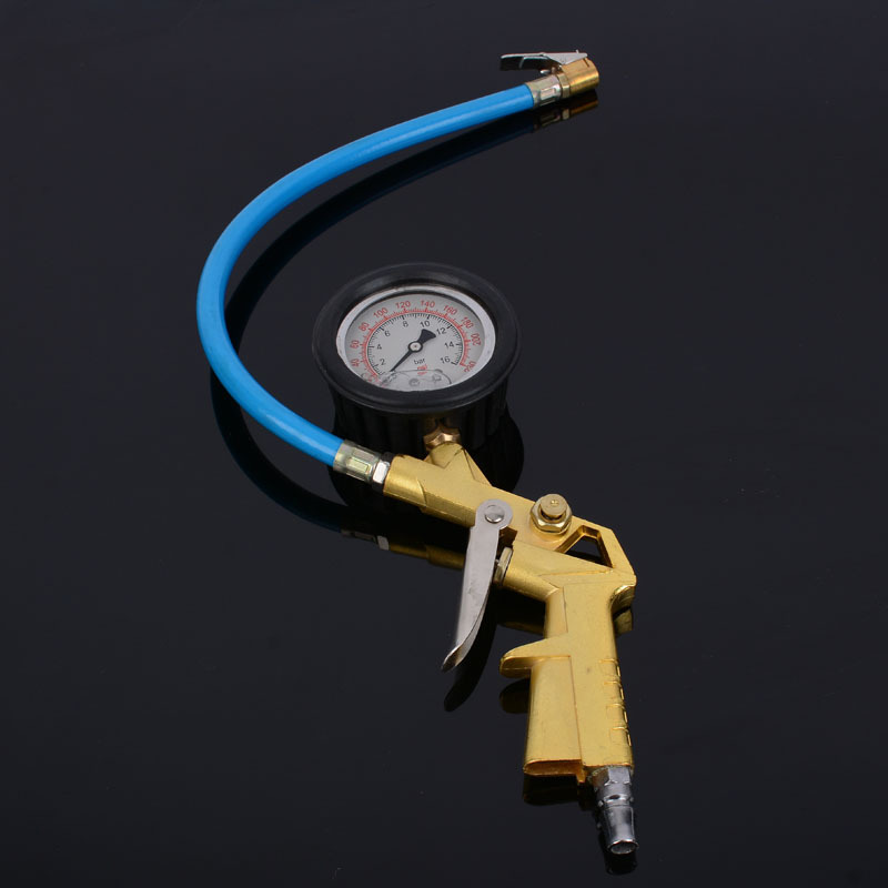 Fabricante de prueba de presión de neumáticos medidor electrónico pantalla digital pistola de presión de neumáticos medidor de inflación coche deflación pistola inflable