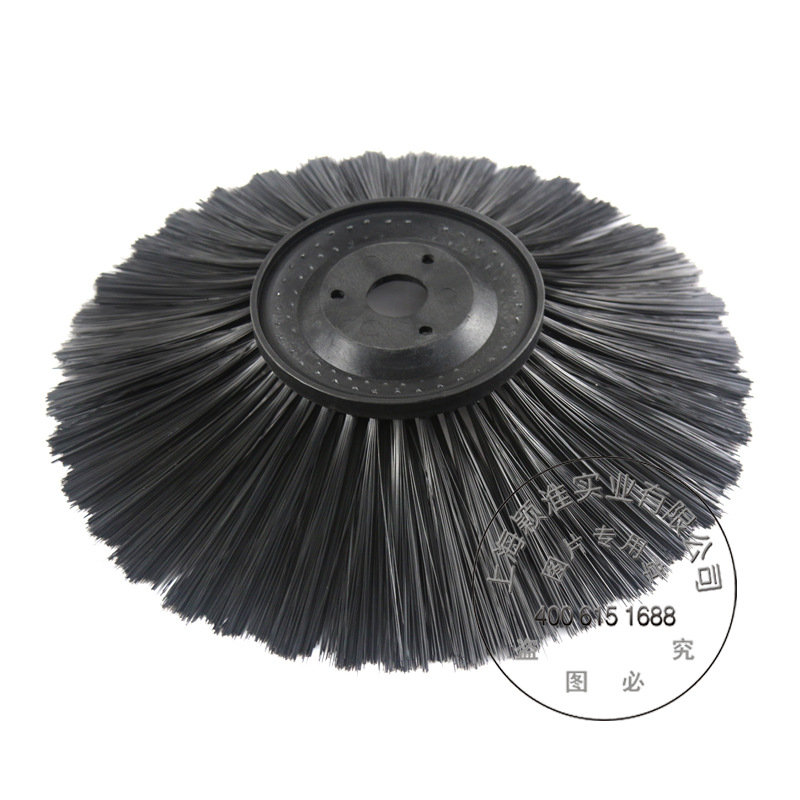 驰洁扫地机配件CJS70-1配件边刷 毛刷 圆形刷 吸尘清扫车扫地刷