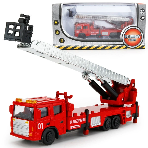 Металлическая лестница, toy car, пожарная машина, масштаб 1:72