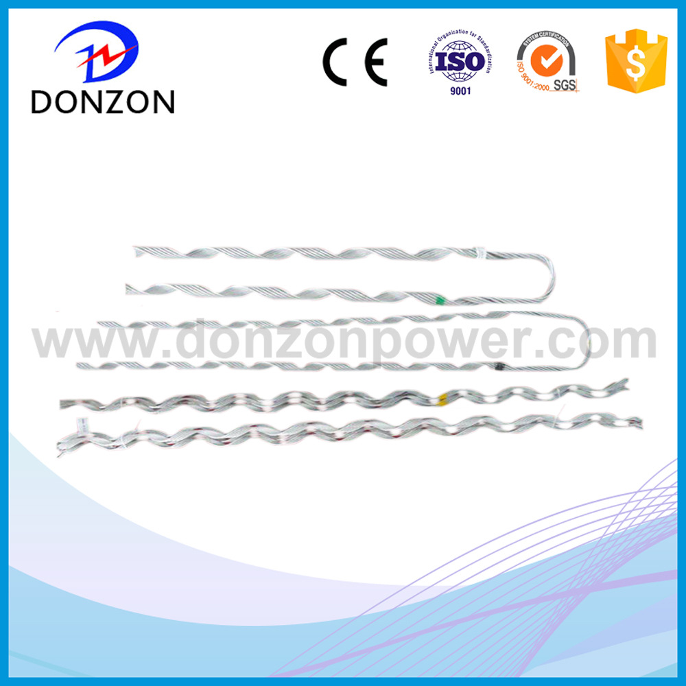 ADSS悬垂线夹预绞式光缆线路金具小耐张绞丝悬垂绞丝预绞丝铝套壳