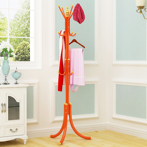The shopkeeper recommends bold iron European-style clothes hangers floor-standing assembled clothes racks modern simple coat racks hot sale