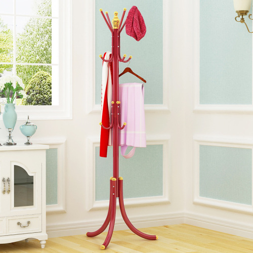 The shopkeeper recommends bold iron European-style clothes hangers floor-standing assembled clothes racks modern simple coat racks hot sale
