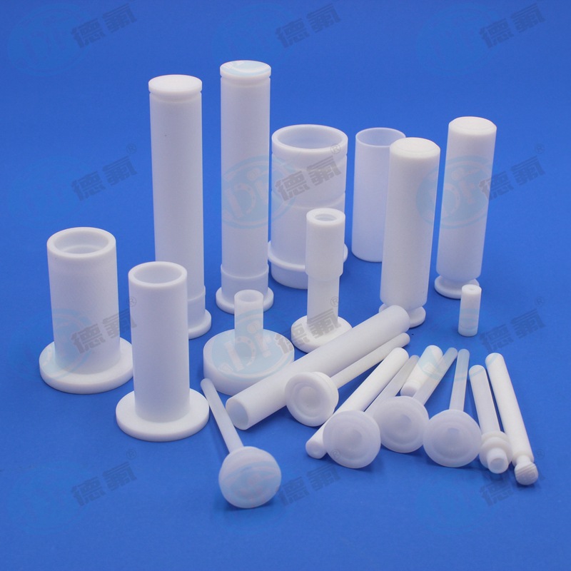 德诚旺 铁氟龙耐磨衬套 全新料PTFE绝缘套管模压压铸工艺衬套