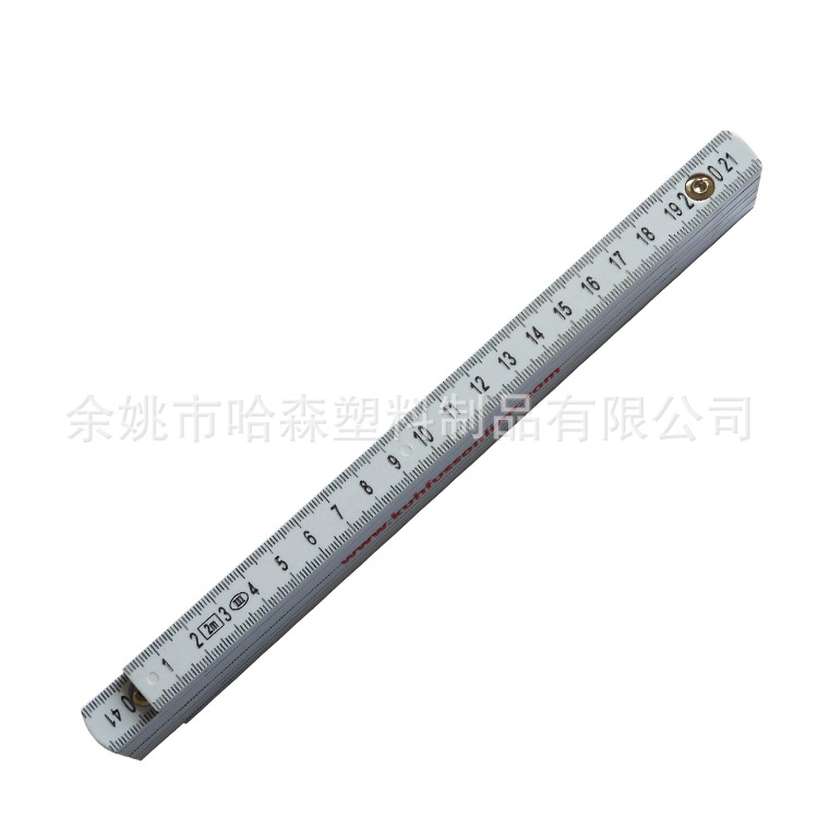 供应2米塑料折尺 测量工具折叠尺 塑料折尺量具1米/2米可定