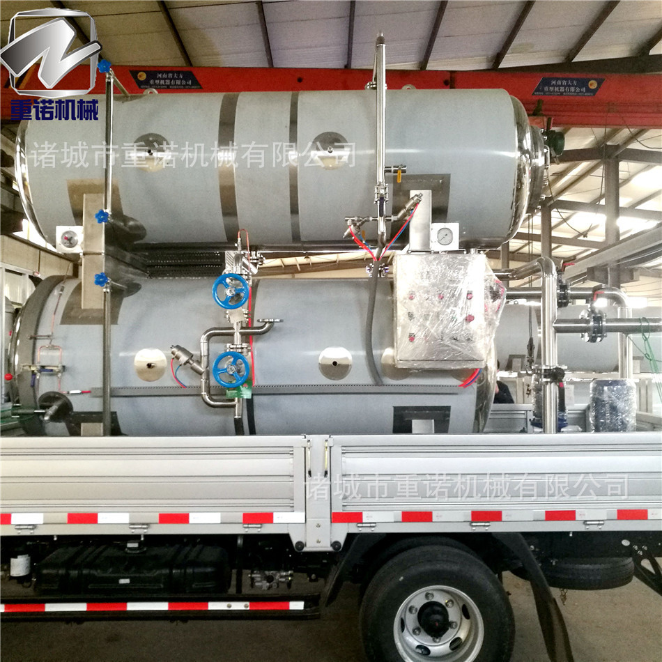 新供水浴双层高温杀菌锅 咸鸭蛋杀菌锅 蛋品蒸煮杀菌专用出油率高