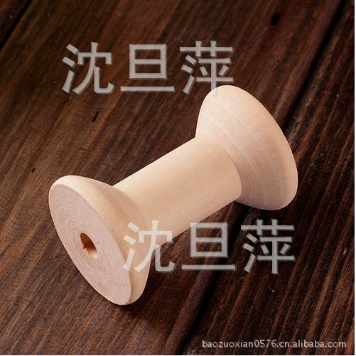 Бревно старые деревянные ретро ностальгические старые катушки ручной работы DIY обмотки катушки диаметром 22*29 мм