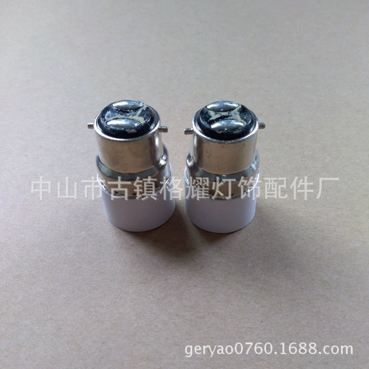 B22 в E14 Лампа головка лампы конвертная головка лампы поворотный винт