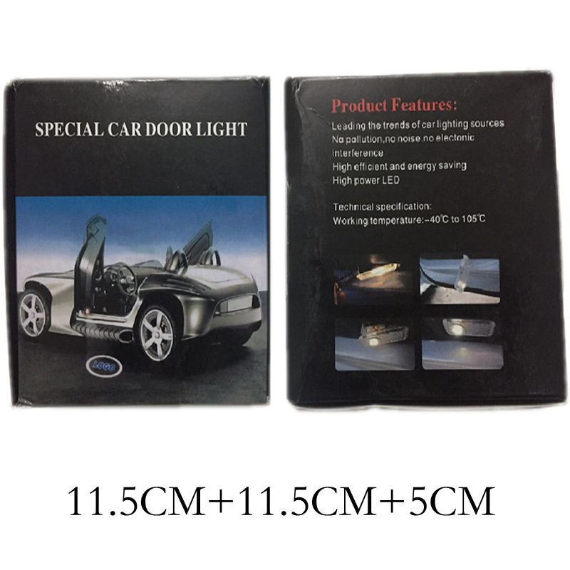 Aplicable a Kia K5 Luz de bienvenida luz de la puerta del coche Luz de modificación Luz de proyección luz del logotipo del coche luz LED luz de la atmósfera luz del piso