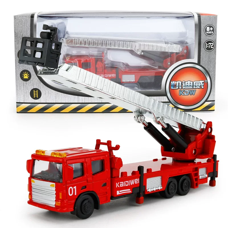 Металлическая лестница, toy car, пожарная машина, масштаб 1:72