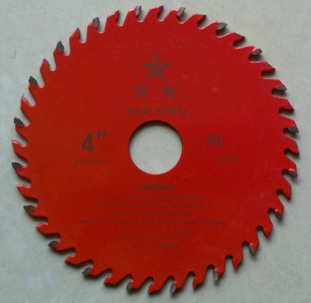 【baohua正品】10寸60齿红片普通级硬质合金木工锯片割草锯片