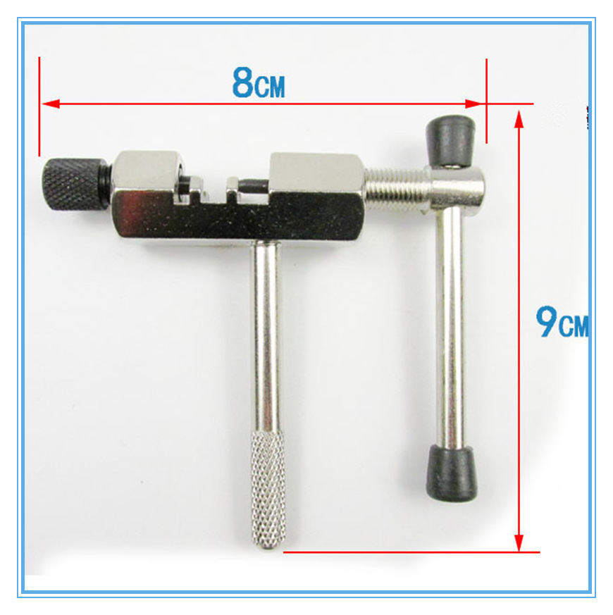 Cortador de cadena de bicicleta de montaña cadena ajustable desmontaje mantenimiento cadena cortador cadena herramienta todo interruptor de cadena de acero