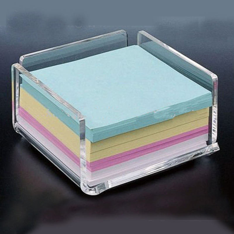 A5亚克力纸张盒 透明有机玻璃A4便笺盒 深圳沙井定制生产