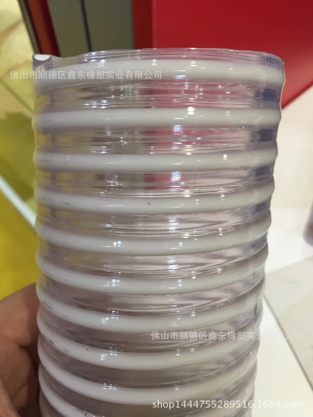 食品级PVC塑筋透明吸尘管 工业耐磨吸尘软管,车间粉尘抽吸输送管