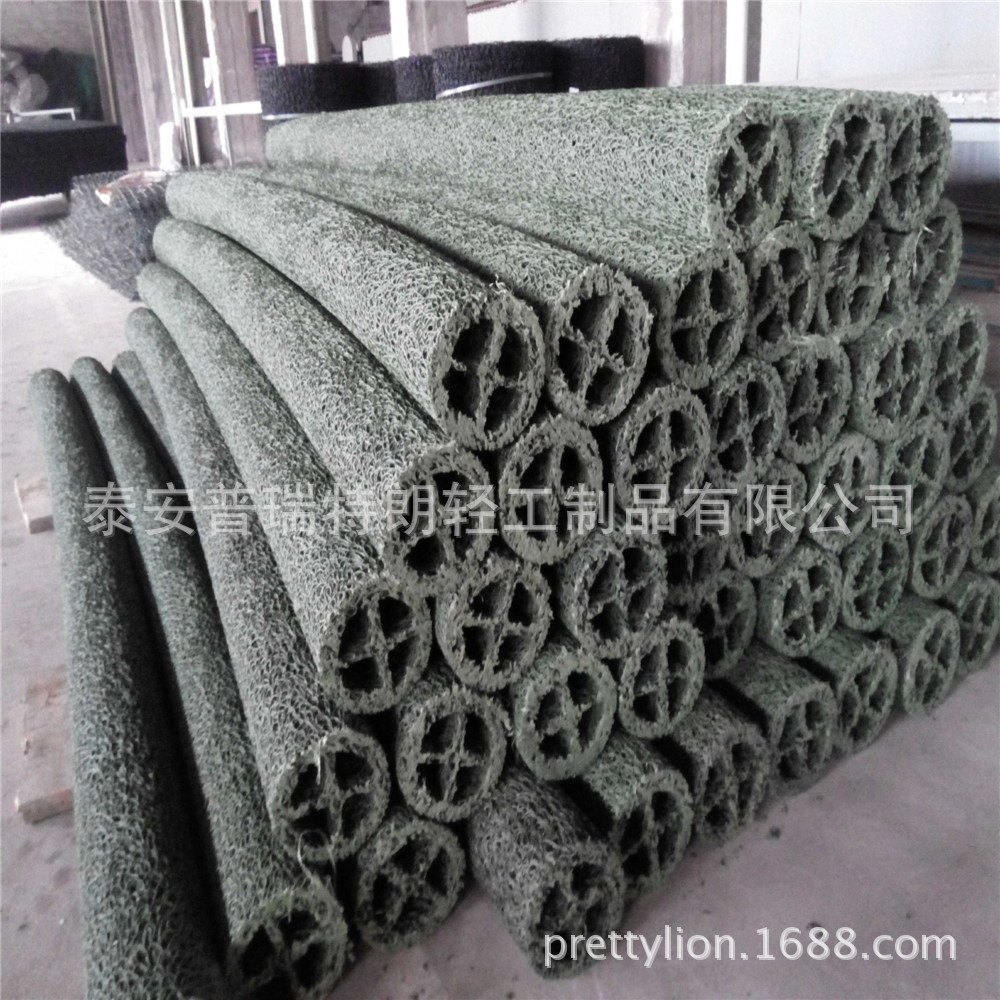 厂价销售 圆形 方形 片材形塑料盲沟 RCP乱丝渗排水盲管