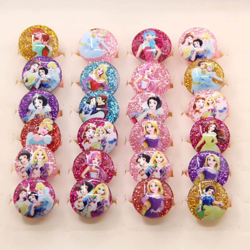 Детское кольцо Детское маленькое кольцо призы Девочки милые Мультяшные Аксессуары детский подарок пластиковое кольцо ювелирные изделия