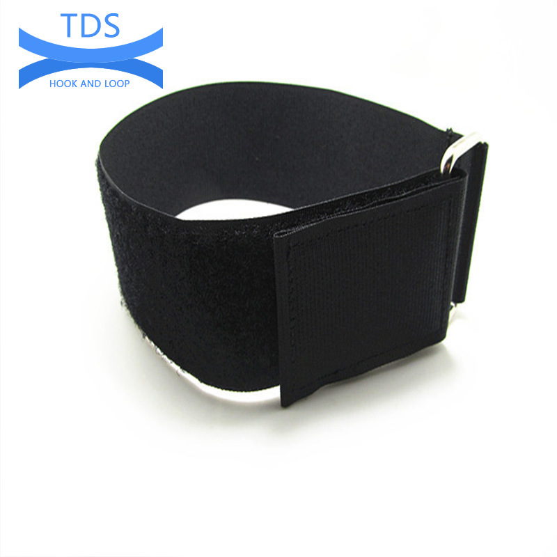 直销尼龙弹力医疗绑带艾灸绑带魔术贴不抓毛绑带魔术贴松紧绑腿带