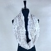 Demi-season keep warm universal knitted woolen colored cashmere, scarf, Korean style, wholesale