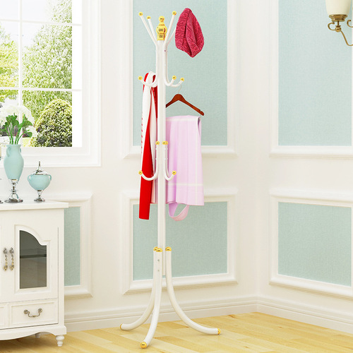 The shopkeeper recommends bold iron European-style clothes hangers floor-standing assembled clothes racks modern simple coat racks hot sale