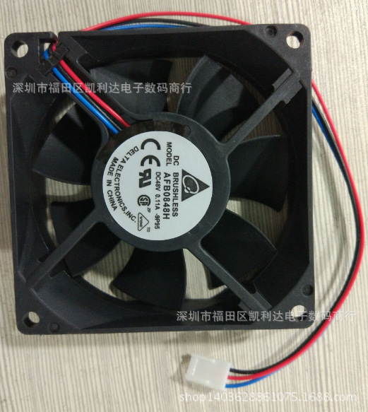 出售原装正品台达8025 48V散热风扇AFB0848HH工业变频直流风扇