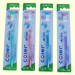 Factory direct sale 3505 Coryl toothbrush transparent handle hard bristle toothbrush tooth cleaning bright white Type 10 wholesale