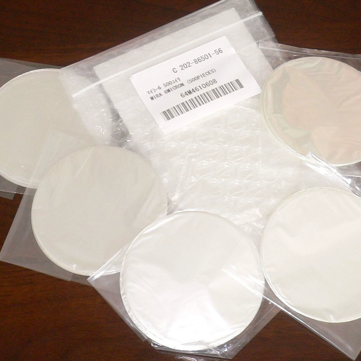 Поставка сопутствующей пленки Mylar PN202-86501-56, диаметр 70 мм, пленка Mylar, специально для тестирования ROHS.