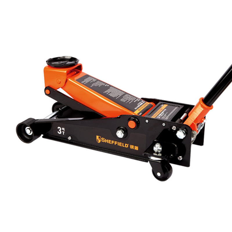 钢盾工具 重型卧式液压汽车千斤顶3T 车用千斤顶3吨 S160022