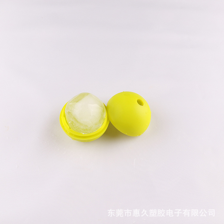 足球冰球模 创意球形冰模 硅胶冰球模 制冰品 冰格模
