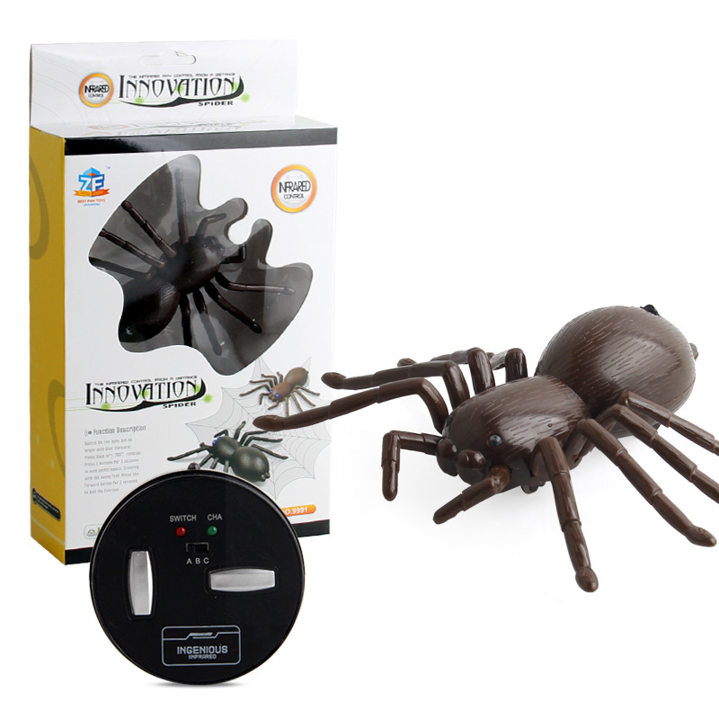 Transfronterizo DE LOS NIÑOS eléctrico inalámbrico de control remoto de simulación ciempiés escorpión escarabajo araña parodia animal modelo de juguete