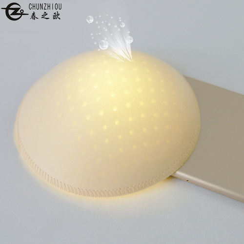 High quality seam perforated bra pad swimsuit sports bra bra cup sponge breast pad insert women's pad wholesale