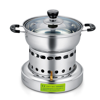 液体酒精炉批发金圣鼎自助小火锅豆捞肥牛酒精火锅情人锅|ms