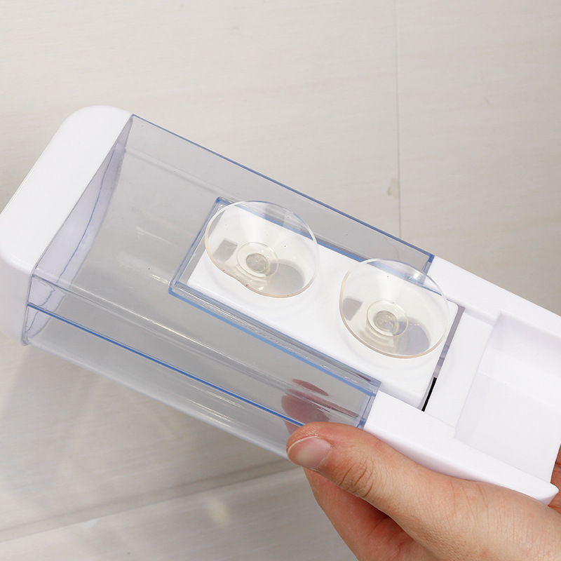 Dispensador de jabón manual montado en la pared 500ml Hotel baño teléfono móvil dispensador de jabón botella desinfectante transparente venta al por mayor