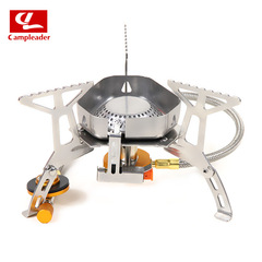 New outdoor windproof camping stove stove gas stove picnic stove split stove with ignition stove