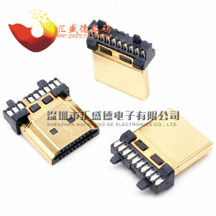 HDMI���� HDMI���^ �����ҕ�����ӿ��B���� 19P ����ʽ 僽�