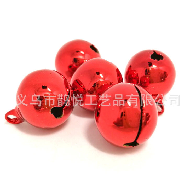 One-word fish mouth clang Bell Bell Bell Tiger Mouth colorful small round bell pet jewelry factory wholesale