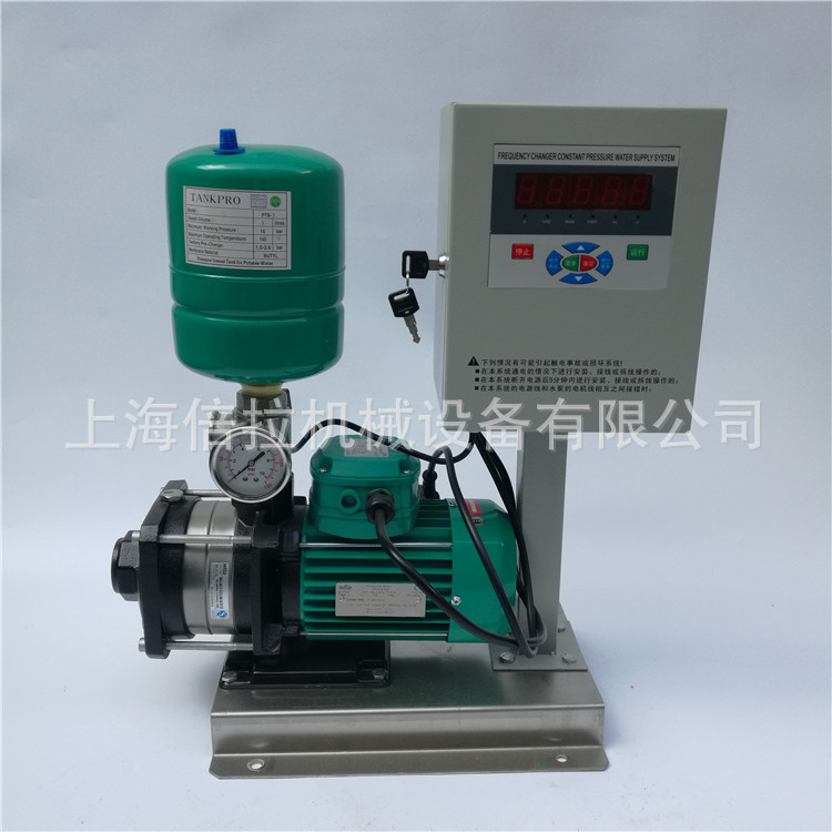 威乐水泵MHIL206热水变频供水泵1.1KW威乐二次加压供水设备