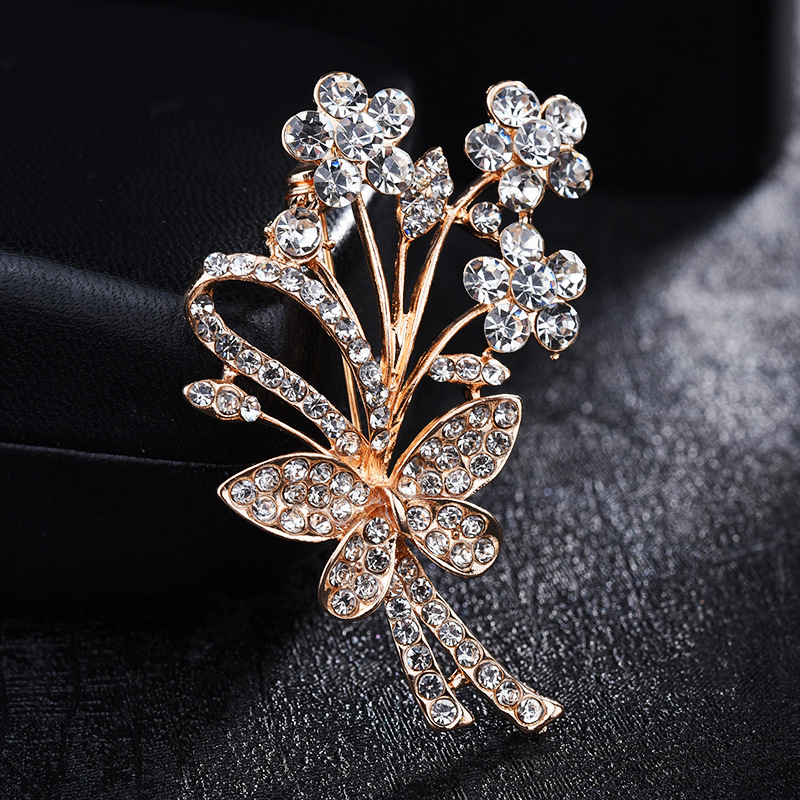 Spilla vintage da donna - elegante fermaglio per sciarpa_voghion.com
