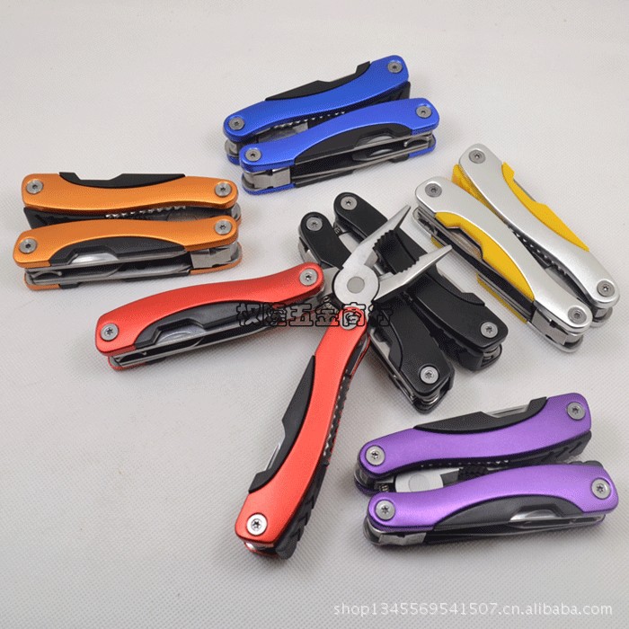 多功能折叠钳 高品质多功能钳子 户外万用工具钳 不锈钢折叠钳子