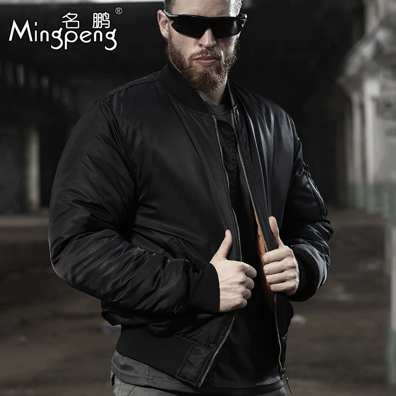 唤龙 Men's travel baseball down jacket, uniform, American style