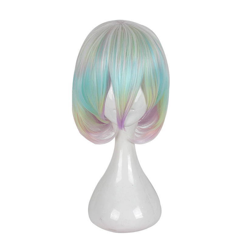 Factory Direct Diamond wig special color gradient colorful cosplay anime wig