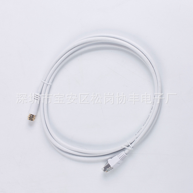 厂家销售 F头母头视频转换线 松岗协丰网络线 1038-net-0037