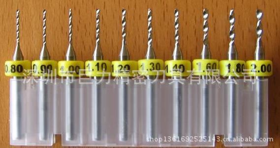 供应(0.15-6.5）定柄PCB钻咀 抗弯曲 抗折损CNC电脑锣微型钻咀