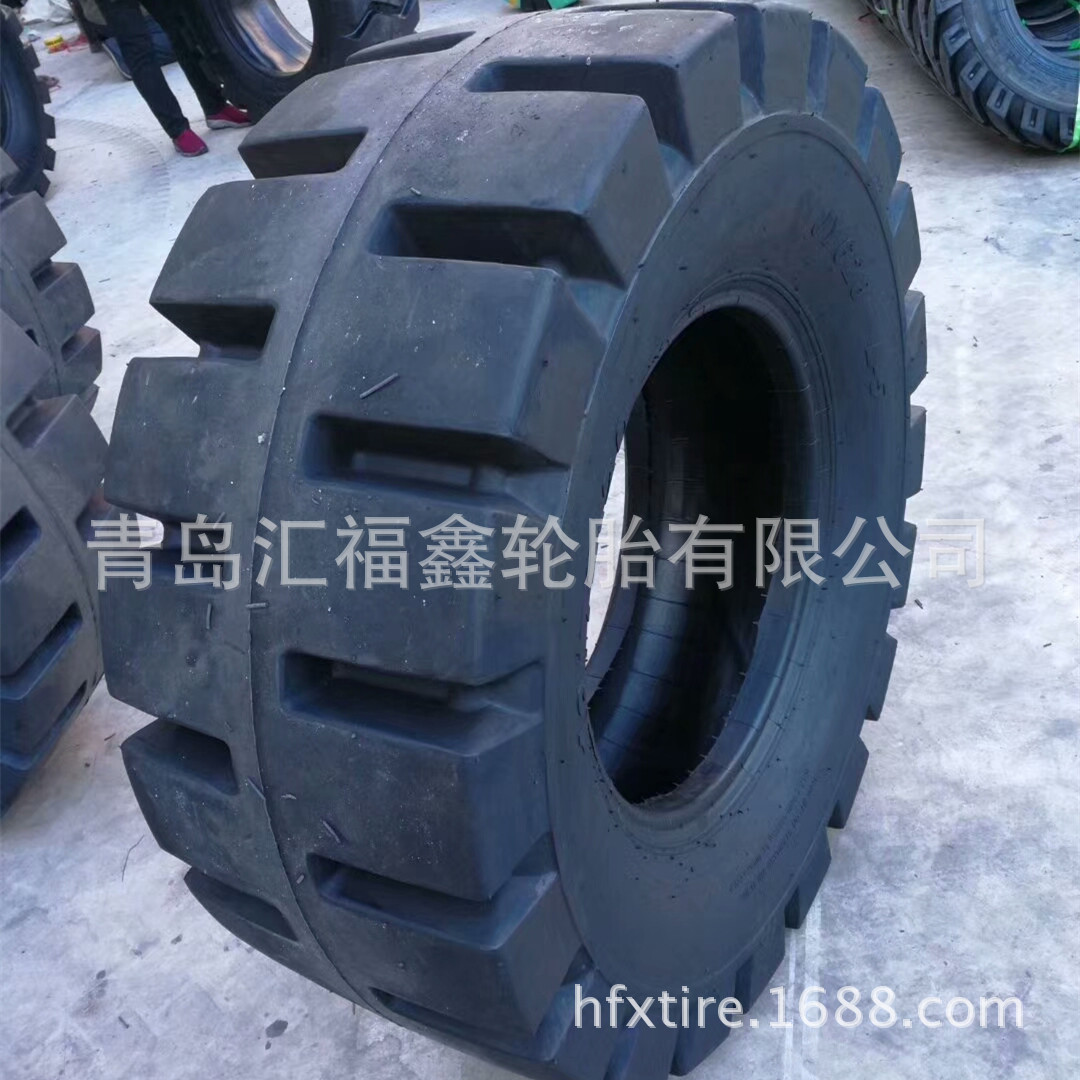 销售半实心半钢丝16/70-20 20.5/70-16加厚耐刺扎型装载机铲车胎