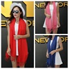 Cashmere, scarf, colored big cloak, 2023, Korean style, wholesale, 40 colors