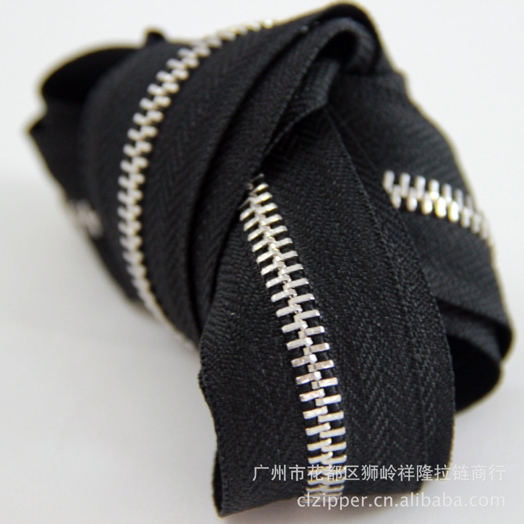 5#白金正规单拉码装拉链 5号铜牙正规单拉码装批发 多色供应