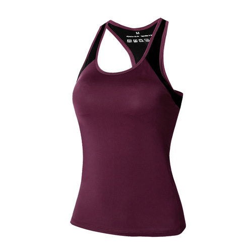 2024 Yoga Top Women Summer Thin Nylon Quick-Drying Elastic Slim Tank Top Running Sports Fitness Clothing