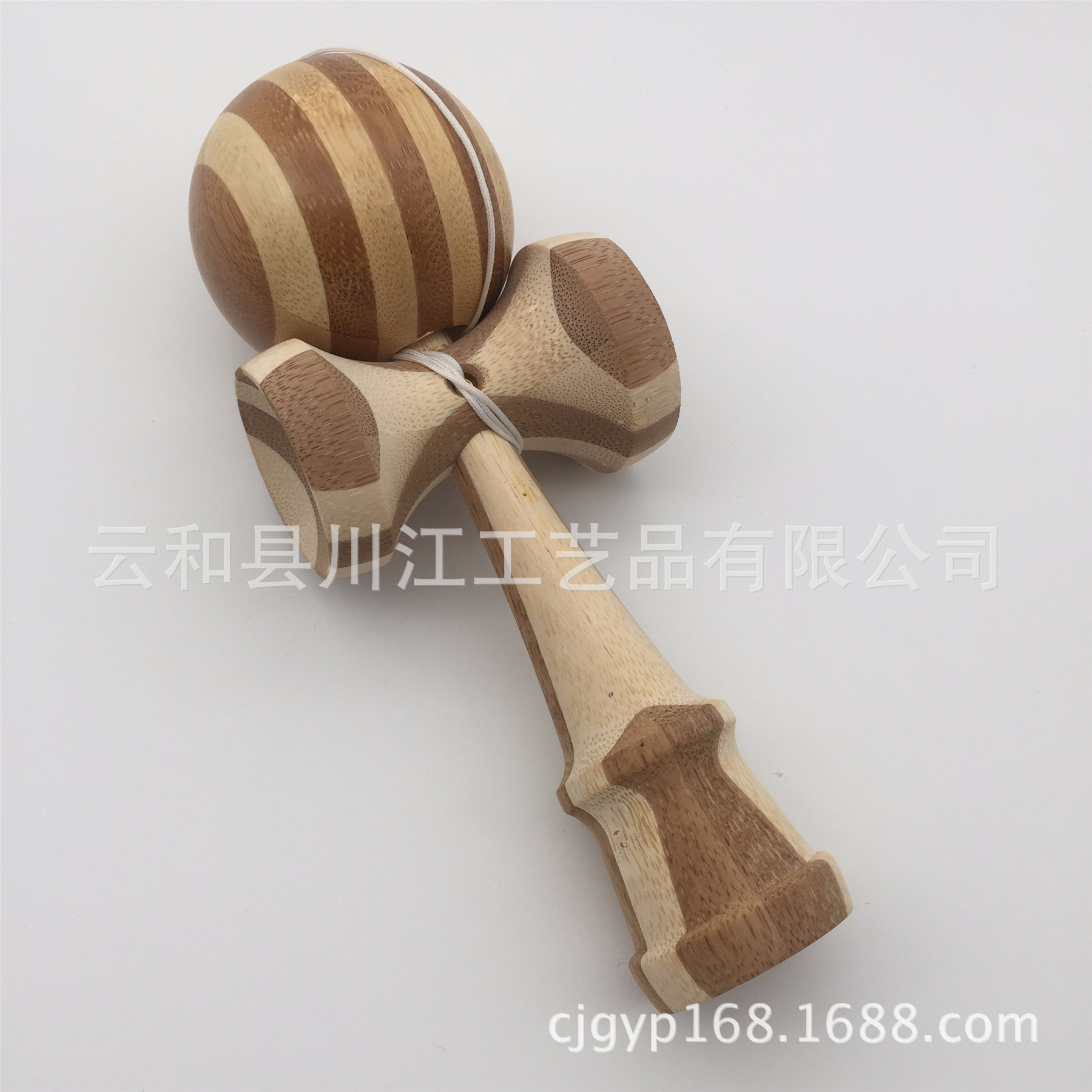 竹子款剑球专业技巧球平衡玩具剑玉益智健身日本kendama 源头厂家